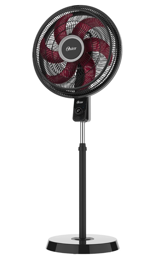 Ventilador Oster de Columna Rojo Super Breeze 140 w