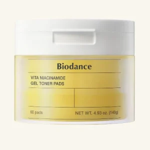 BIODANCE | Vita Niacinamide Gel Toner Pads - 60ud