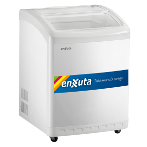 Vitrina Comercial Enxuta Horizontal 120 Litros