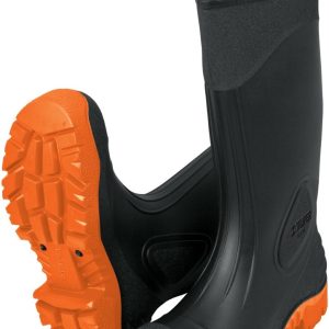 Bota Industrial Negra PVC Interior de Algodon Truper