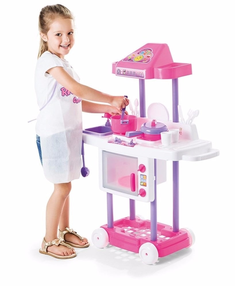 Cocina Infantil Riva Chef Completa Juguete Calesita (15 piezas)