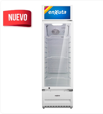 Enfriador de Bebidas Enxuta con Cenefa Led Frio- Humedo 211lts - Imagen 3