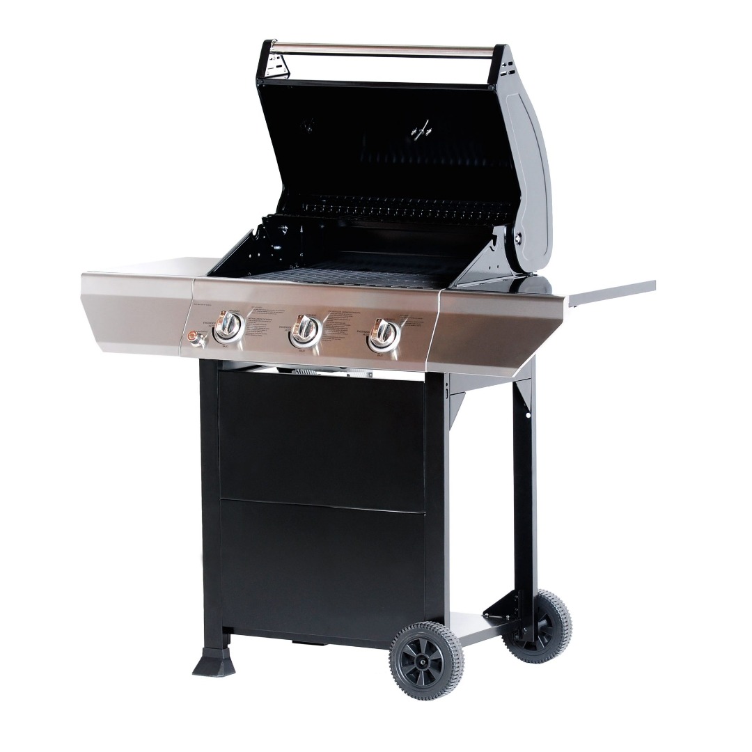 Parrilla a Gas Bosca Modelo Eco Grill de 3 Quemadores