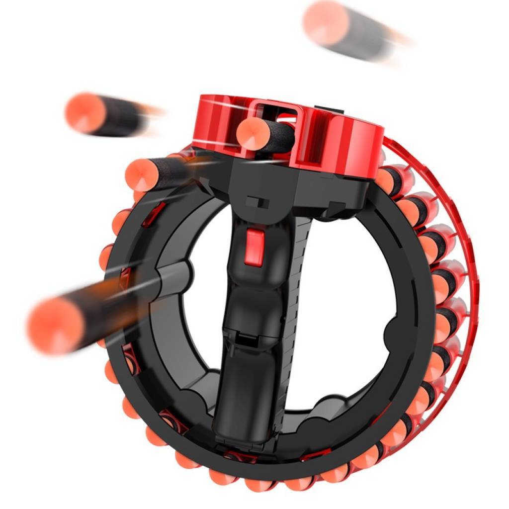 Set 2 Pistolas De Dardos Blandos Automáticas Usb