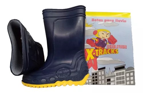 Botas De Lluvia Calfor X-Tracks Para Niño